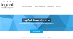 Desktop Screenshot of logicall.sk